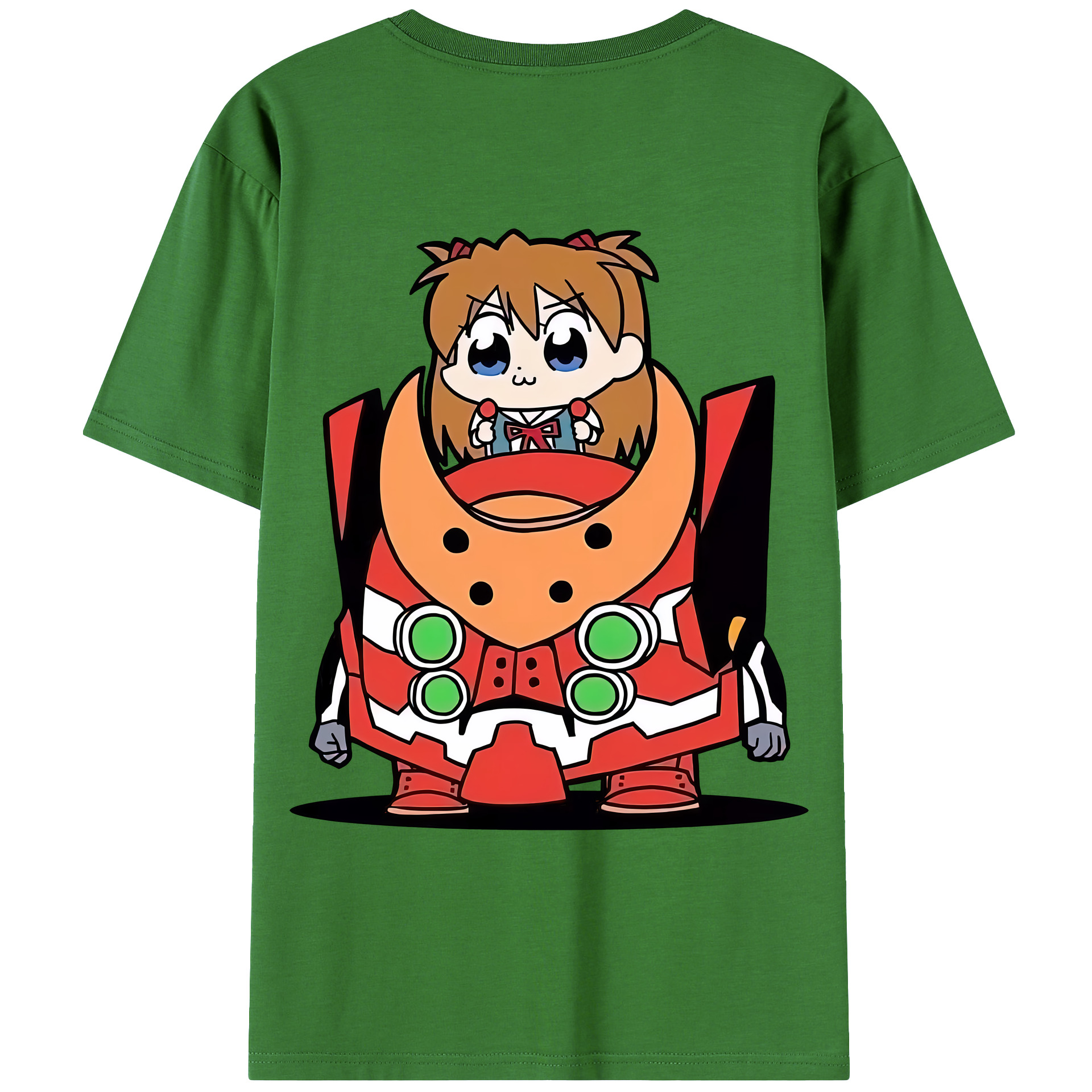 （画像用） EVA 新世紀エヴァンゲリオン レディース半袖Tシャツ(バックプリント)